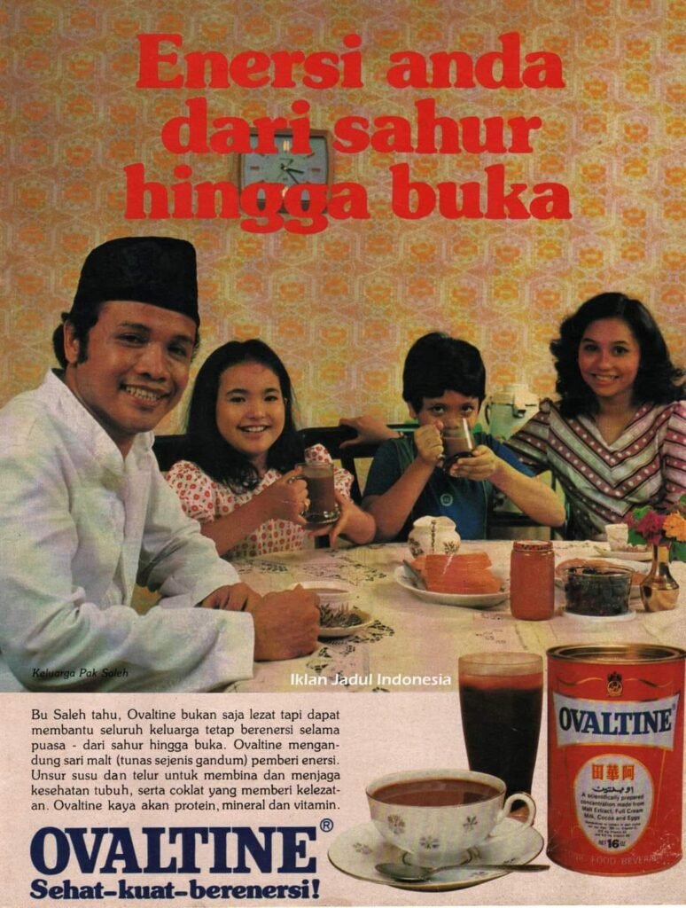 Kemasan Ovaltine tahun 1980