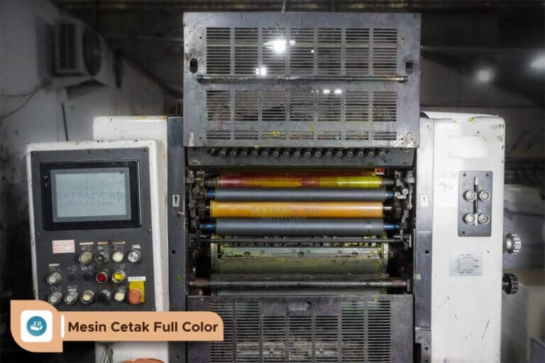 Mesin cetak full color